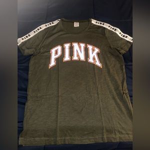 Vs Pink Short Sleeve Tee